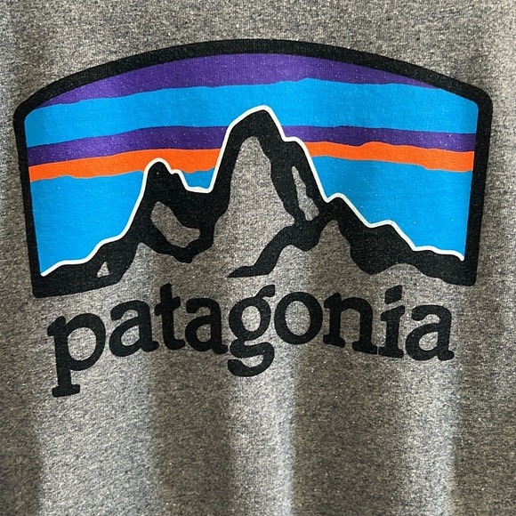 Patagonia Responsibili-Tee Fitz Roy Horizons Men’s Short Sleeve Crew Neck Size S - Picture 4 of 5